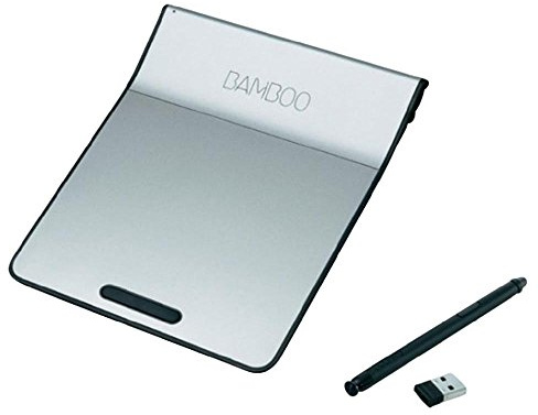 Wacom Bamboo Pad Wireless Touchpad with Digital Stylus - Metallic Grey
