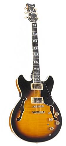Ibanez AS John Scofield JSM10-VYS Vintage Yellow Sunburst