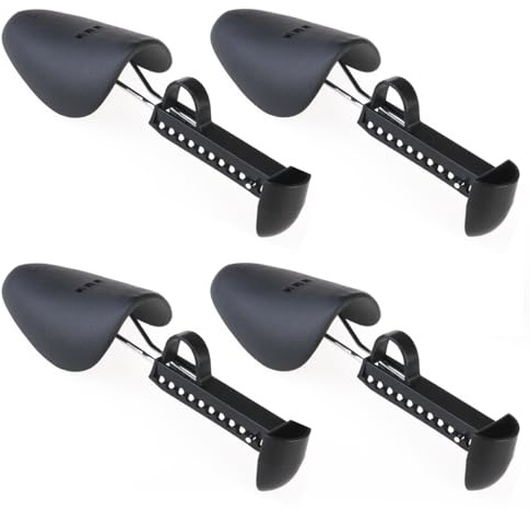 VORCOOL 2 Paar Schuhspanner Verstellbare Schuhdehner (Schwarz)
