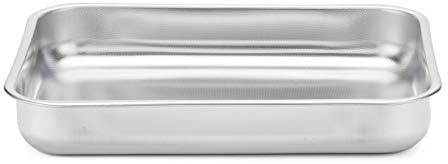 Steelpan 10183 Rectangular Flat Dimensions: 40 x 28 cm