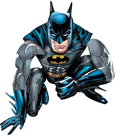 (LL) AWK: Batman Theme Foil Airwalker Balloon P93