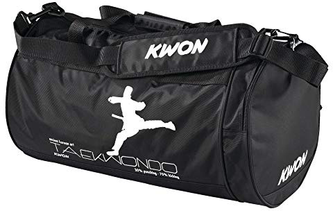 Kwon Trainingstasche Taekwondo, schwarz