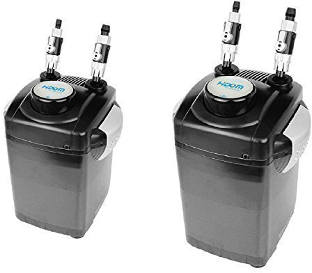 Hidom External Aquarium Canister Filter System 22w 1000 LPH - EX-1000 - Media Included