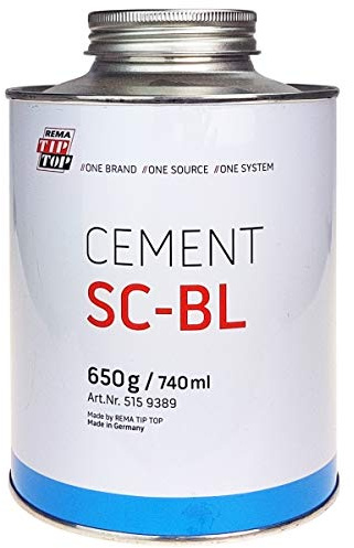 Rema Tip Top Special Cement BL Reifenreparatur 650g Dose Reifen Reparatur Kleber Verbindung Vulkanisierung Selbstvulkanisation Cement Vulkanisationwerkstätten Spezial Cement Werkzeug