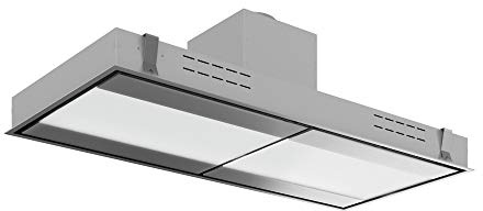 Futuro Futuro Island-mount DUCTED only Range Hood 54 940-CFM | Skylight | Stainless Steel Vent Hood | Unique In-Ceiling Exhaust Hood |Remote Control, Ultra-Quiet with Blower