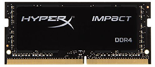 HyperX Impact DDR4 HX424S14IBK2/32 Memory 2400 MHz CL14 SODIMM 32 GB Kit (2x16 GB), Black