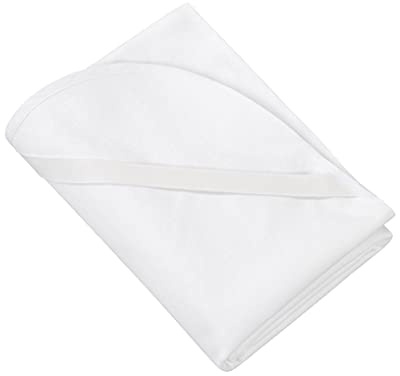 Vita wasserdichter Matratzenschutz 100x200 cm – Ibena Matratzenschoner wasserdicht weiß natur, Inkontinenzauflage ohne knistern mit praktischen Eckgummis, 360g/m²
