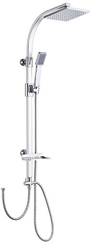 MAURER 4022000 Colonna Doccia Universale Completo Quadrata