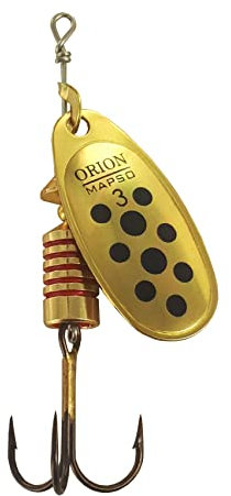 MAPSO- 5 Cucharillas de Pesca ORIÓN-3 ON 6,50 GMS