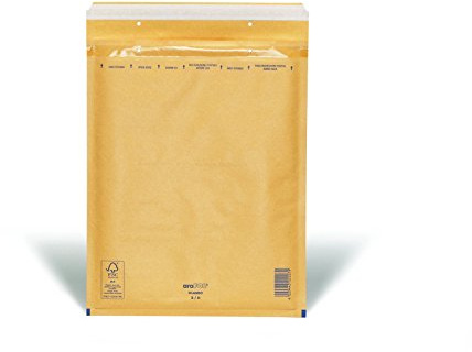 aroFOL Luftpolstertasche Gr.8 goldge 100St INNENMAß 265X360MM