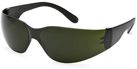 Lincoln Electric Starlite Safety Glasses | Shade / IR 5 | Anti Scratch | K2967-1, Black
