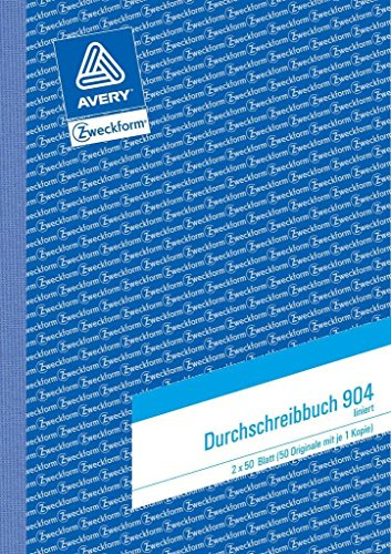 Durchschreibebuch A5/2x50BL ZWECKFORM 904