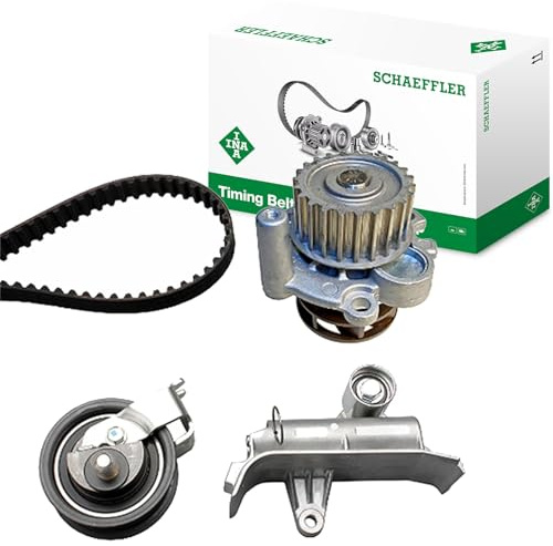 INA 530 0067 30 Wasserpumpe + Zahnriemensatz Zähnezahl: 23 31 mm mit Anbau-/Befestigungsmaterial Kompatibel mit VW Golf 4 Schrägheck 1J1 Golf 4 Variant 1J5, AUDI A3 Schrägheck 8L1 A4 Limousine 8D2, B5 | Kompatibel mit: AUDI A3, A4 B5, A4 B5 Avant, A6 C5, A6 C5 Avant, TT, TT Roadster, SEAT ALHAMBRA, CORDOBA, IBIZA II, LEON