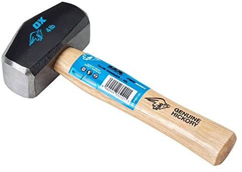 OX Pro Hickory Handle Club Hammer 4 lb