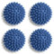 Whitmor Lot de 4 balles de séchage - Alternative écologique à l'adoucissant - Bleu