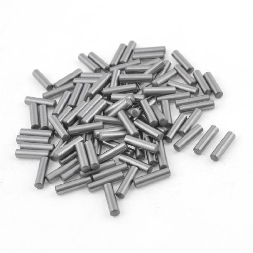 sourcing map 100 Stück 3.3 mm Durchmesser 15,8 mm Länge Zylinder Parallel Zylinderstifte de