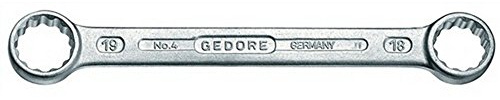 Doppelringschlüssel SW16x17mm DIN837 GEDORE ISO3318/1085