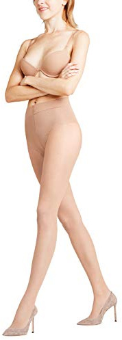FALKE Damen Shaping Top 20 DEN Strumpfhose feines weiches Material transparent matt formt Bauch und Hüfte Stützstrumpfhose figurformend Feinstrumpfhose 1 Stück