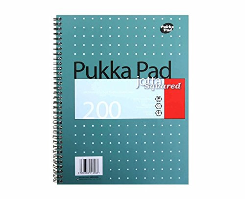 Pukka Pad A4 Jotta Squared Paper Notebook - Pack of 3