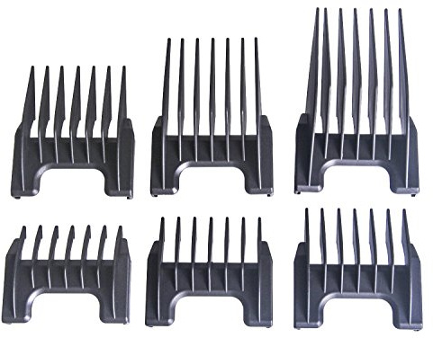 Moser Wahl Ermila – Kammset für Haarschneider, 6-teilig, 3-25 mm