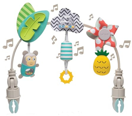 Taf Toys 12135 Tropical Orchestra Arch Stroll Arco Gioco Universale 0+, Multicolore