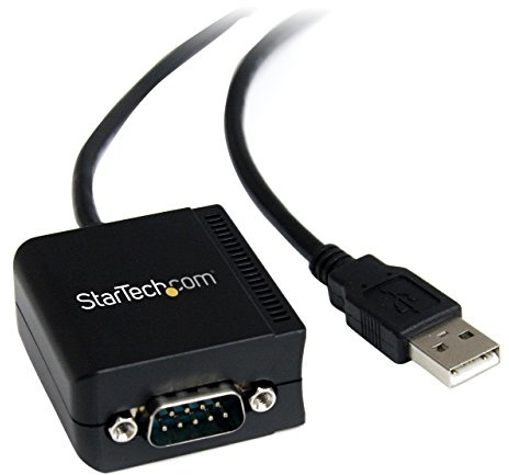 StarTech.com 8.3ft (2.5m) 1-Port FTDI USB to Serial RS232 Adapter Cable with Optical Isolation, USB to RS232 Adapter - TAA
