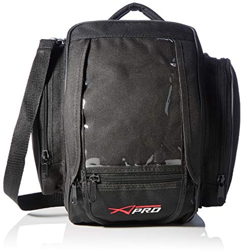 A-Pro Tankrucksack Motorrad Textil 5lt Gepaeck Magnetisch Schwarz