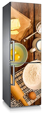 vinile per frigorifero | Stickers Fridge | Adesivo Frigo | making Cake 185x60 design esclusivo