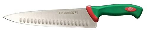 Sanelli Premana Professional Coltello Trinciante Olivato, Verde/Rosso, 25 cm