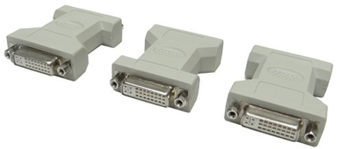Akust câble DVI femelle vers DVI femelle câble adaptateur 3 pcs