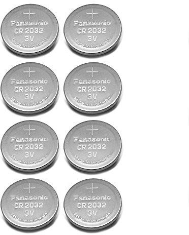 Panasonic CR2032 3V Lithium-Knopfzelle (8 Stück)