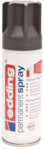 edding Acryl-Farblack Permanentspray tiefschwarz seidenmatt RAL9005