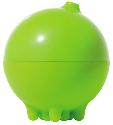 MOLUK 43019 Plui Regenball, Badewannenspielzeug, Wasserspielzeug, innovatives Lernspielzeug für Kinder ab 2 Jahren, grün