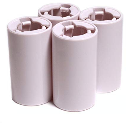 4 x Adaptador de batería Adaptador de batería Mignon a Baby AA a C