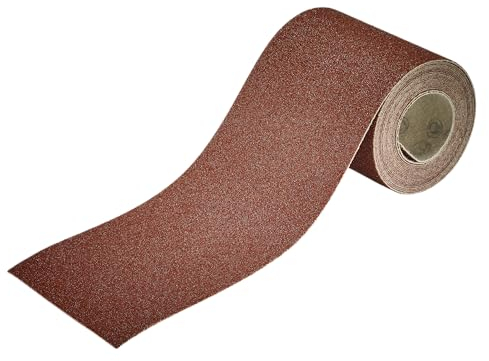 wolfcraft Rollo de papel abrasivo autoadherente para madera/metal I 5811000