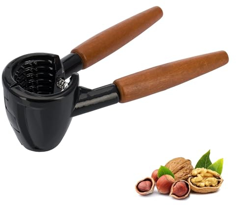 Westmark Nussknacker/Sektzange, Länge: 16,8 cm, Aluminium, Sieger Nussprofi Deluxe, Schwarz/Braun, 332622E1