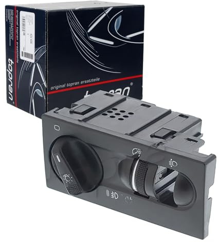 Topran 103 169 Schalter, Hauptlicht | 103 169 Kompatibel mit Golf III (1H1),Golf III Variant (1H5),Vento (1H2)