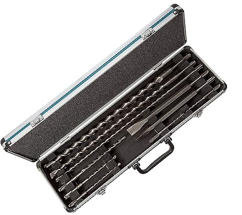 Makita D-42391 SDS+ 10tlg. Bohrer- & Meißel Set im Alukoffer