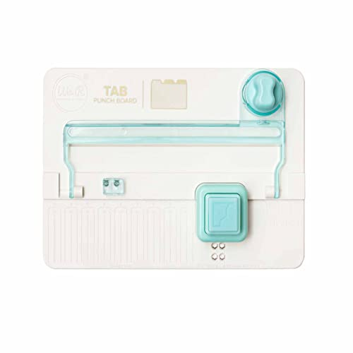 We R Memory Keepers, Tab Punch Board, Arts and Crafts and Scrapbooking Tool, Create Custom Tabs, Labels, Folders, Planner Dividers and More