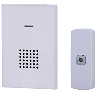 Lightwave LW2101 Wireless Portable Smart Doorbell Chime Unit, White