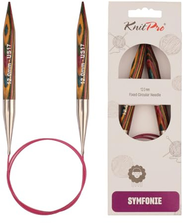 Knit Pro Abrelatas, Madera de Abedul, Multicolor, 12,00 mm