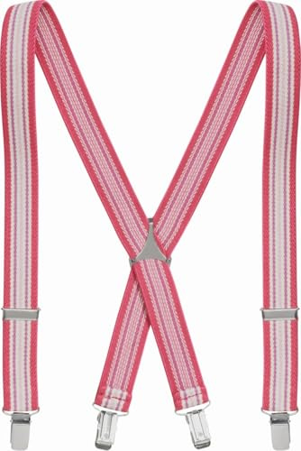 Playshoes Unisex barn helt justerbara elastiska hängslen, Rosa (rosa/ros), 70 cm
