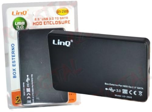 case BOX ESTERNO SATA 2,5´ HD HARD DISK USB 3.0