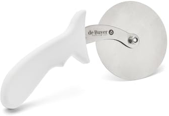 De Buyer - Roulette à pizza en acier inoxydable - Diamètre 10 cm -