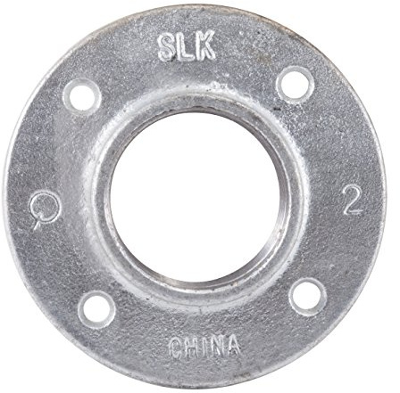 LDR 311 F-2 Galvanized Floor Flange, 2-Inch