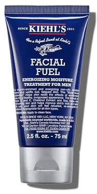 Kiehl's Facial Fuel Moisturiser for Men, Vitamin-Enriched Non-Oily Face Cream, Re-energises & Revitalises Dull Skin with Caffeine, Vitamins C+E, Revitalise & Energise Your Skin, 75Ml