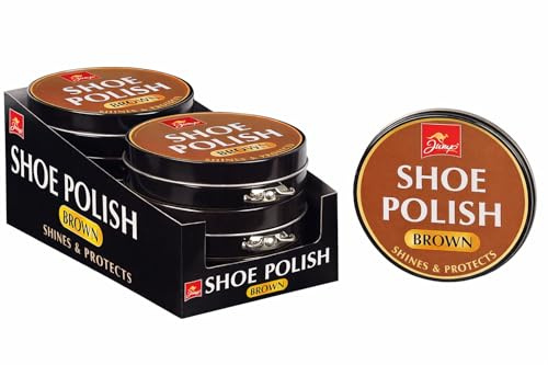 Brown Shoe Polish 80g tin