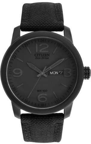 Citizen Orologio Analogico al Quarzo Uomo con Cinturino in Tessuto BM8475-00F