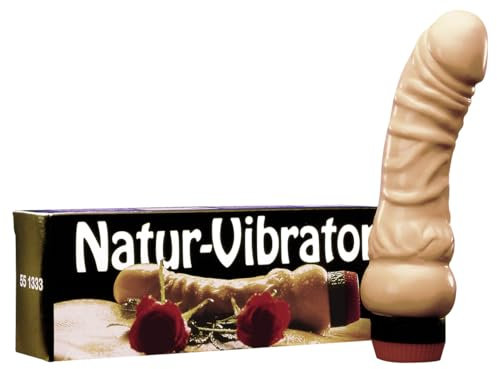 You2Toys Orion 551333 Vibrador natural, material deslizante de 17 cm de largo, Ø 3.5 cm, infinitamente variable