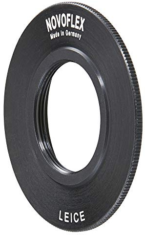 Novoflex LEICE Kameraobjektivadapter (C Mount, M39, schwarz)